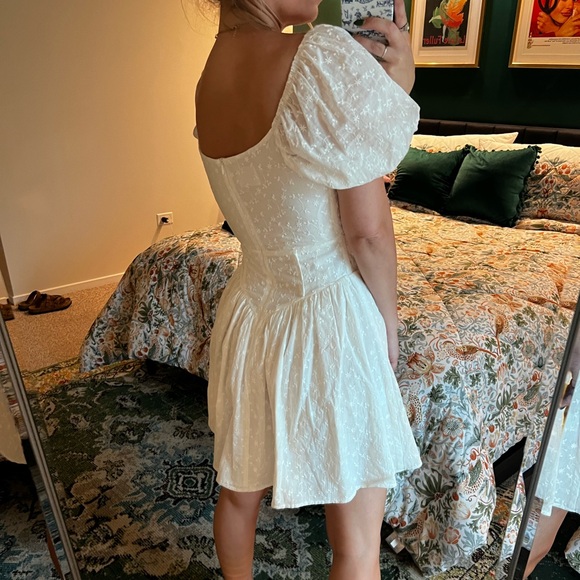 Sabo Eyelet Mini Dress - Picture 9 of 10